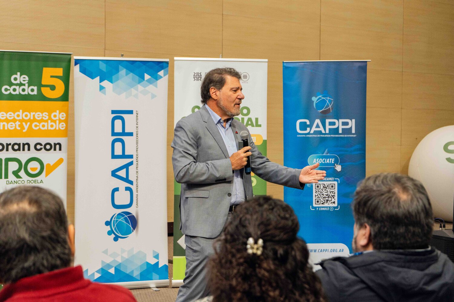 Stand institucional de CAPPI en el encuentro 2025