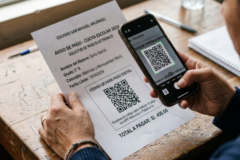 Ofrecer Mercado Pago y MODO para pagar el colegio